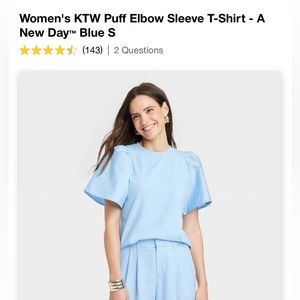 Target Puff Sleeve Top